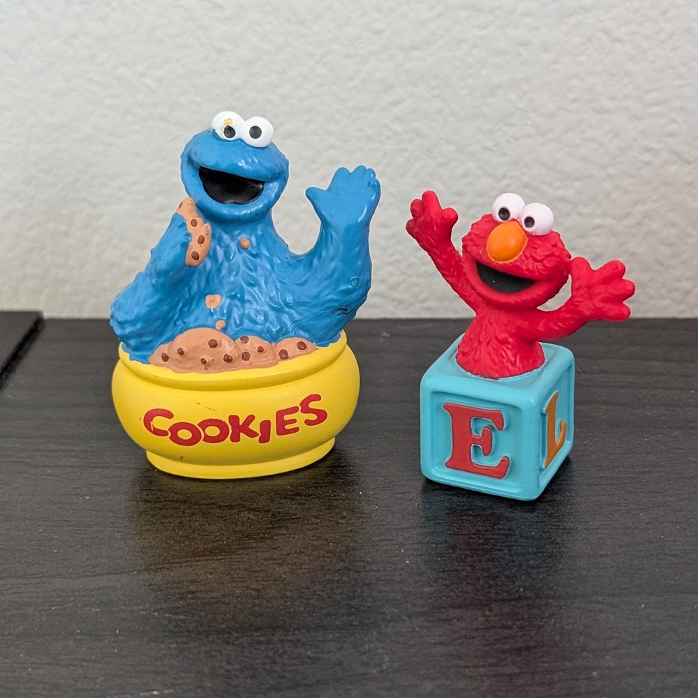 Cookie Monster and Elmo Sesame Street Tonies